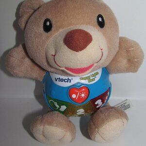 Vtech Happy Lights Bear Baby & Toddler Interactive Toy Tested & Working V-tech